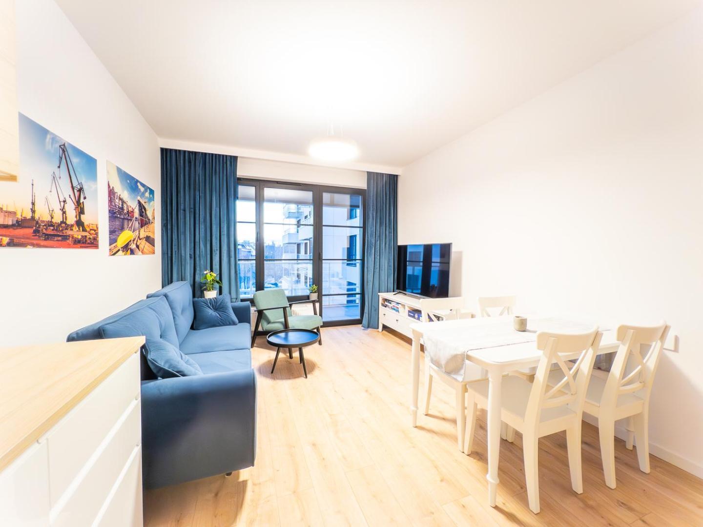 Apartament Z Dwiema Sypialniami + Parking Gdańsk Exteriör bild